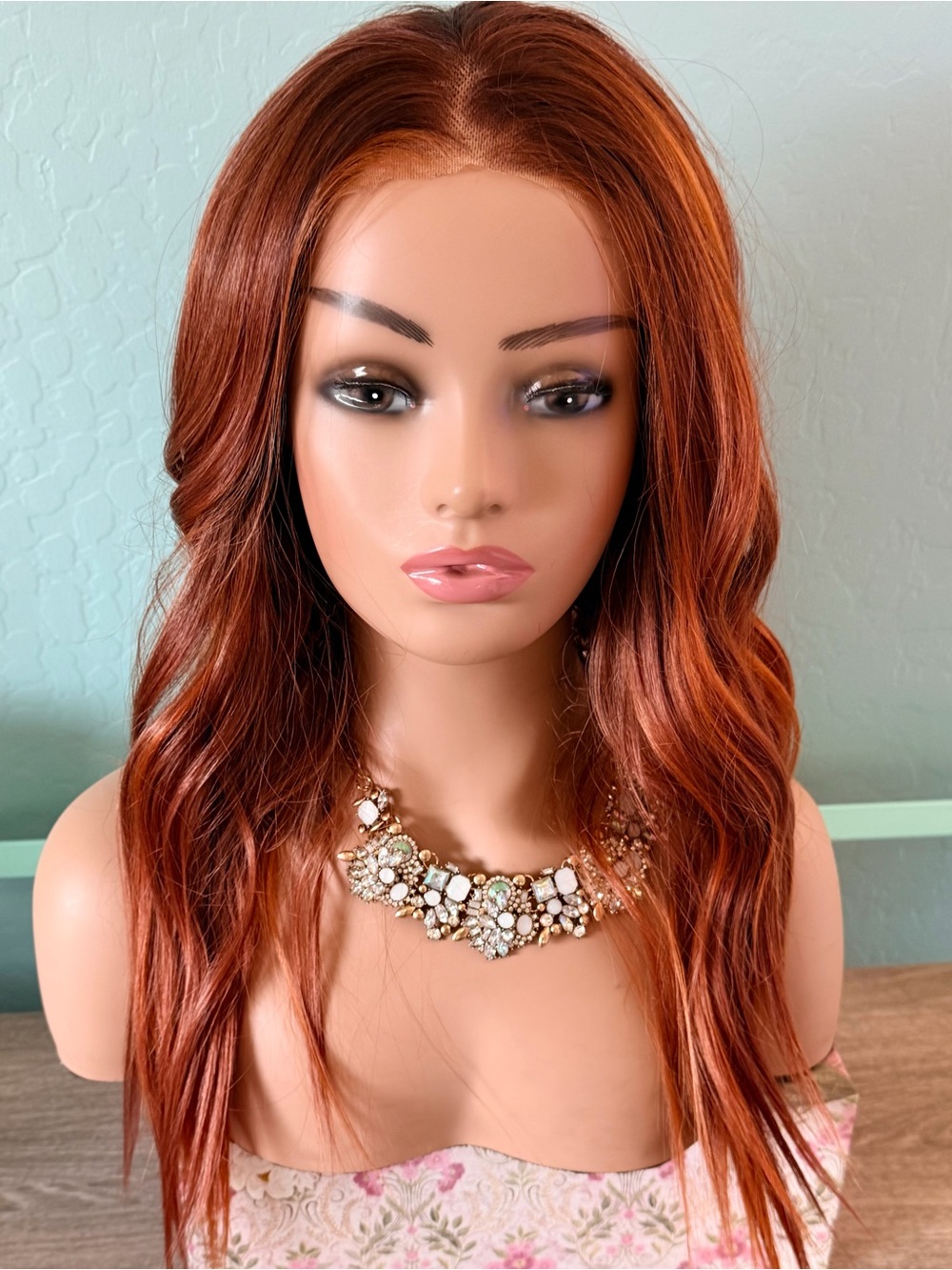 Martini Wigs Rory - Copper Red Women's Synthetic Wig - Natural Wave